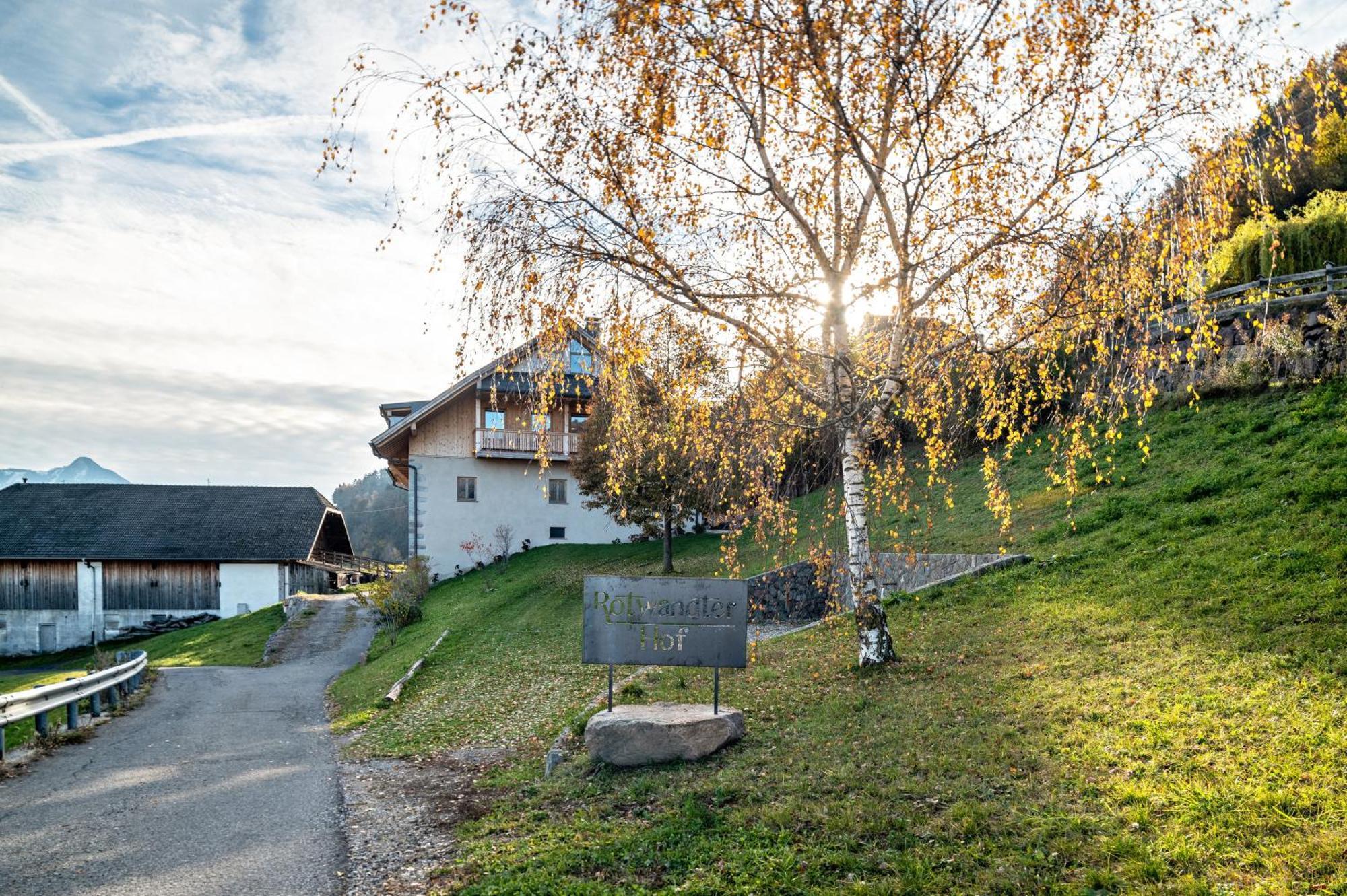 Rotwandterhof Wohnung Bienenstock Барбьяно Экстерьер фото